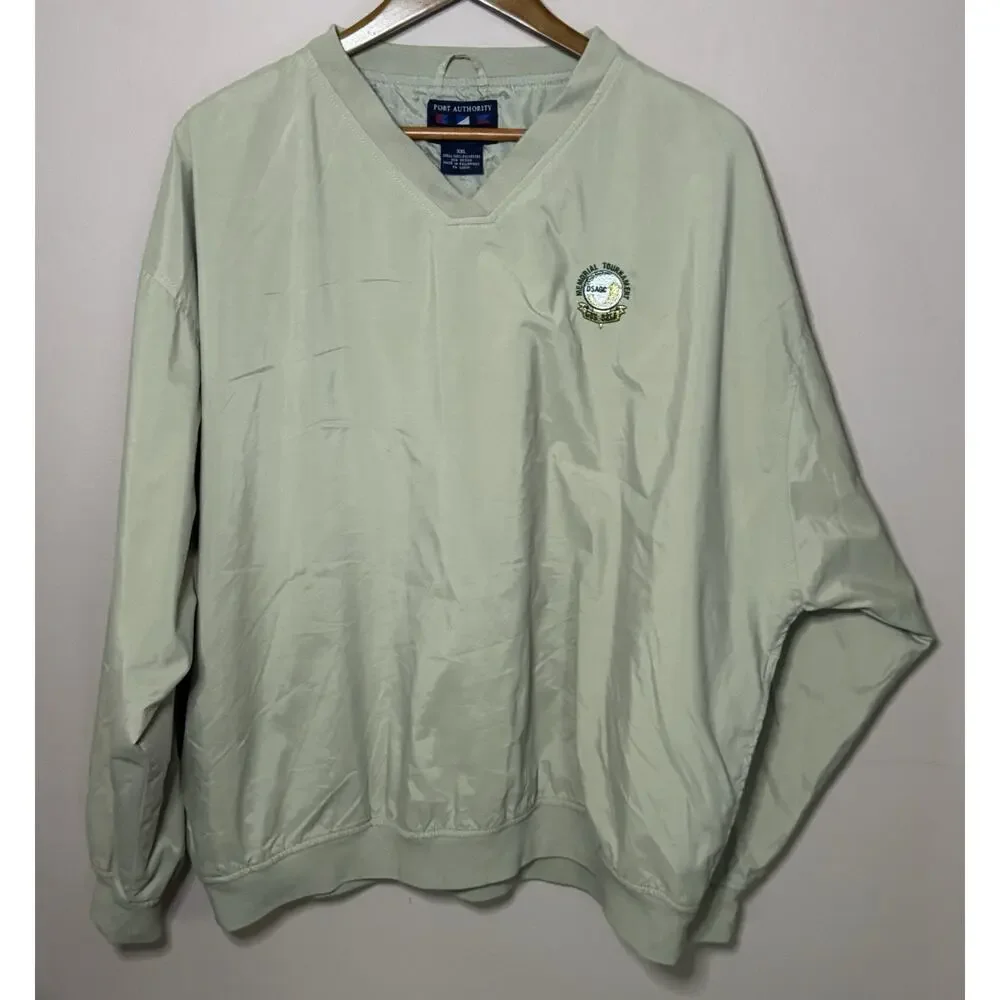 Vintage Port Authority 2XL Khaki Pullover Gus Bell Memorial